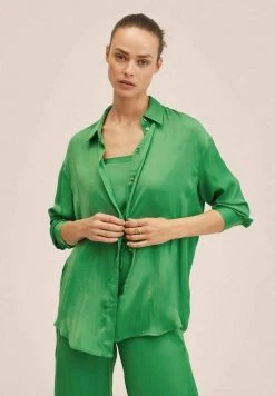 Mango TALL - Hemdbluse - Groen | Damen