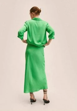 Mango MIA - Maxirock - Vert | Damen -Mango Populaire Boutique 7f2f9d169710411fa32841fd140debc4