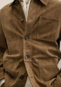 Mango GARDEN - Leichte Jacke - Mittelbraun | Herren -Mango Populaire Boutique 7f6f5f31df5f4a89853e57f54dcd4ad3