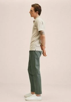 Mango TER - Stoffhose - Kaki | Herren -Mango Populaire Boutique 7fb7bbea45e5449e981d912712c16f3a