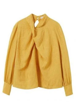 Mango JACKIE - Bluse - Mostaza | Damen -Mango Populaire Boutique 7fc125791eed4ed7a1b466eb1155c3d7