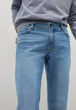 Mango Jeans Slim Fit - Azul Medio | Herren -Mango Populaire Boutique 810c268ef63a4b1184145d686f67e66d