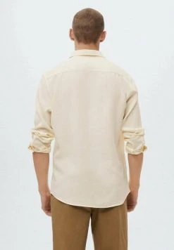 Mango SALAR - Hemd - écru | Herren -Mango Populaire Boutique 81a6af679a054e7ab382d3ca5d1120f5
