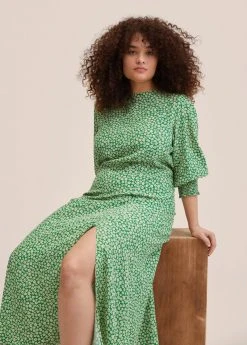 Mango Damen CAROL - Freizeitkleid - Vert -Mango Populaire Boutique 81d1e6b3d4b442d3b47c487ac2be31ee