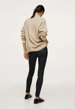 Mango PUSHUP - Stoffhose - Schwarz | Damen -Mango Populaire Boutique 82090f86007e4d9d91bfbba39ed6d6a6