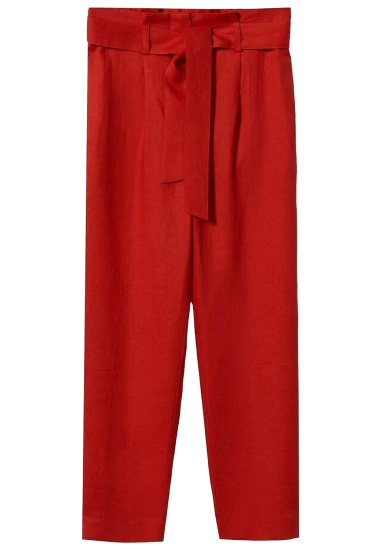 Mango AMPABELT - Stoffhose - Rouge | Damen 6 Mango AMPABELT - Stoffhose - Rouge | Damen – Bild 4