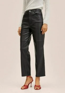 Mango Stoffhose - Schwarz | Damen -Mango Populaire Boutique 822bbd278854451ca78548a105cfade8