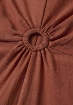 Mango Jumpsuit - Naranja Tostado | Damen -Mango Populaire Boutique 827bfa0623ad494f87a8bb3a7cbaae50