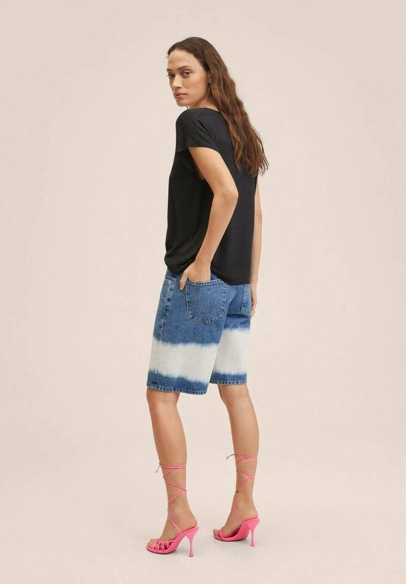 Mango VISCA - T-Shirt Basic - Zwart | Damen 5 Mango VISCA - T-Shirt Basic - Zwart | Damen – Bild 3