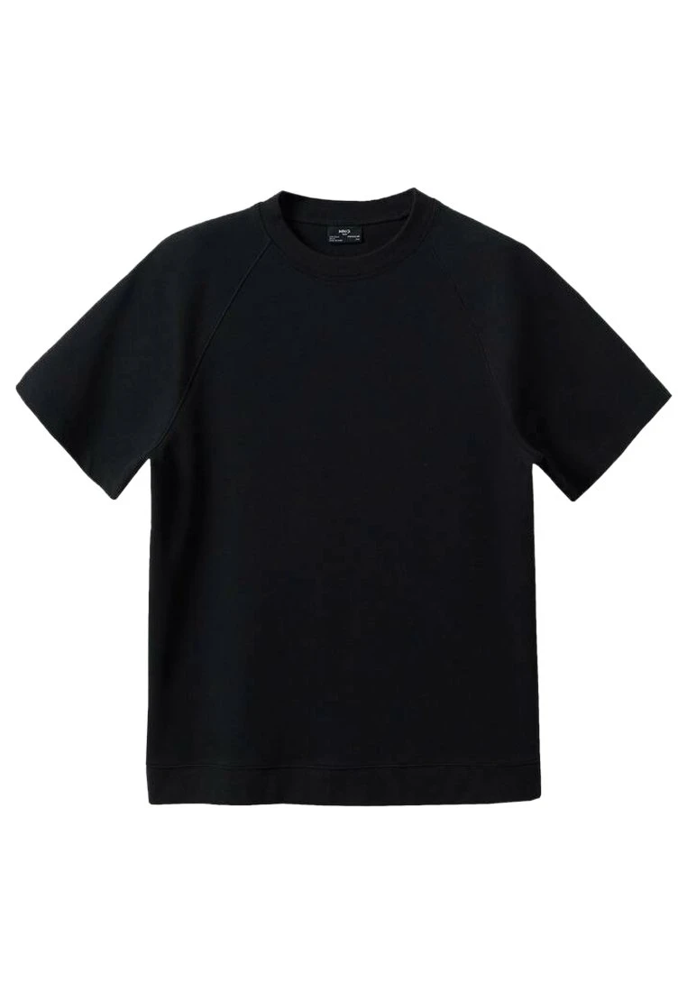 Mango Herren SMART - T-Shirt Basic - Black 7 Mango Herren SMART - T-Shirt Basic - Black – Bild 5