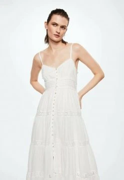 Mango MARAIS - Etuikleid - Wit | Damen -Mango Populaire Boutique 83513a6f61604b5bb76e96b1d30ef75c
