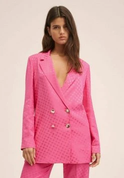 Mango TOPETE - Kurzmantel - Fuchsia | Damen