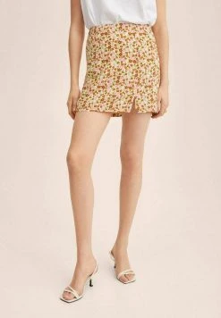 Mango Damen LUCY - Minirock - Vanilla -Mango Populaire Boutique 83a51c30f8054d1b9e1ea89487777a43