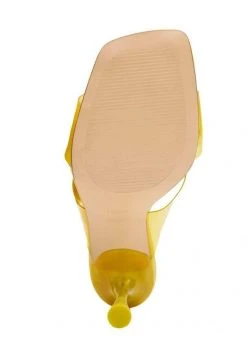 Mango High Heel Peeptoe - Geel | Damen -Mango Populaire Boutique 83aa6717713446feaebdfe6ab2595a79
