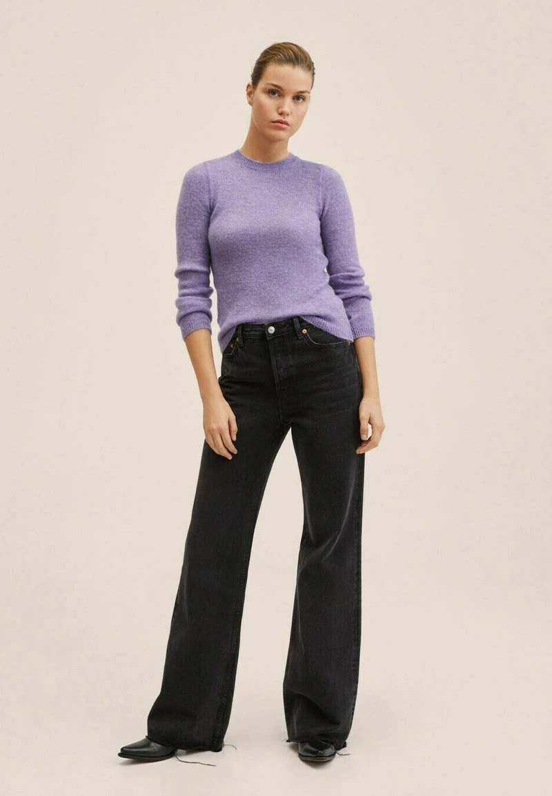 Mango NUBE - Strickpullover - Paars | Damen 4 Mango NUBE - Strickpullover - Paars | Damen – Bild 2