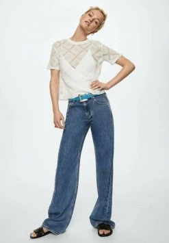 Mango GANCHI - T-Shirt Print - Weiß | Damen