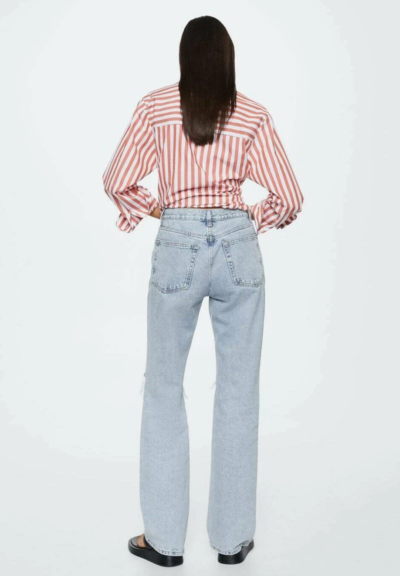 Mango Damen ZOE - Jeans Straight Leg - Blu Medio 5 Mango Damen ZOE - Jeans Straight Leg - Blu Medio – Bild 3