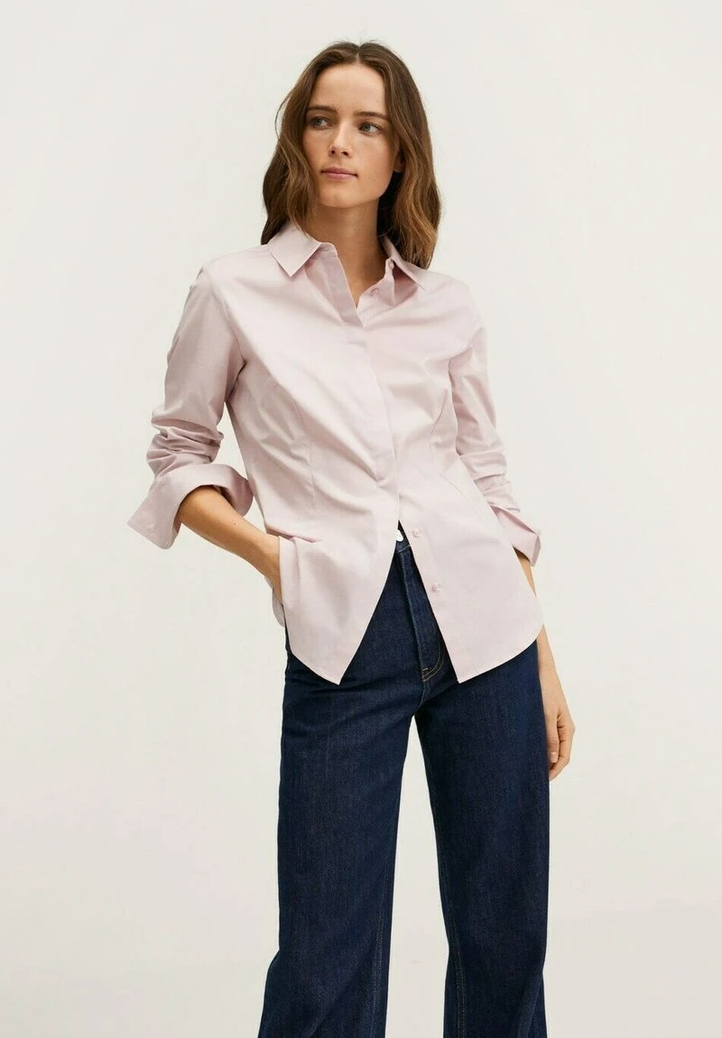 Mango Hemdbluse - Pink | Damen 3 Mango Hemdbluse - Pink | Damen
