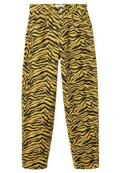 Mango COWBOY - Stoffhose - Senfgelb | Damen -Mango Populaire Boutique 84f05e081c294a4e82fddefa7d2f4f08