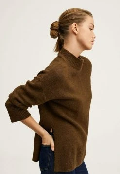 Mango GORRI - Strickpullover - Braun | Damen -Mango Populaire Boutique 8500cafa88ab45e1b60bbf472a11d769