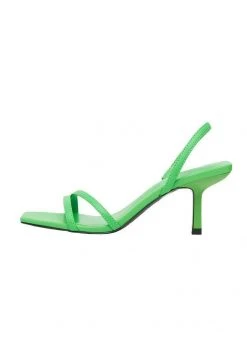 Mango TRIANGLE - Riemensandalette - Vert | Damen
