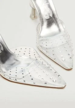 Mango BRIGHT - High Heel Pumps - Zilver | Damen -Mango Populaire Boutique 866b0dd598694d3188ff54b35b3b8c1a