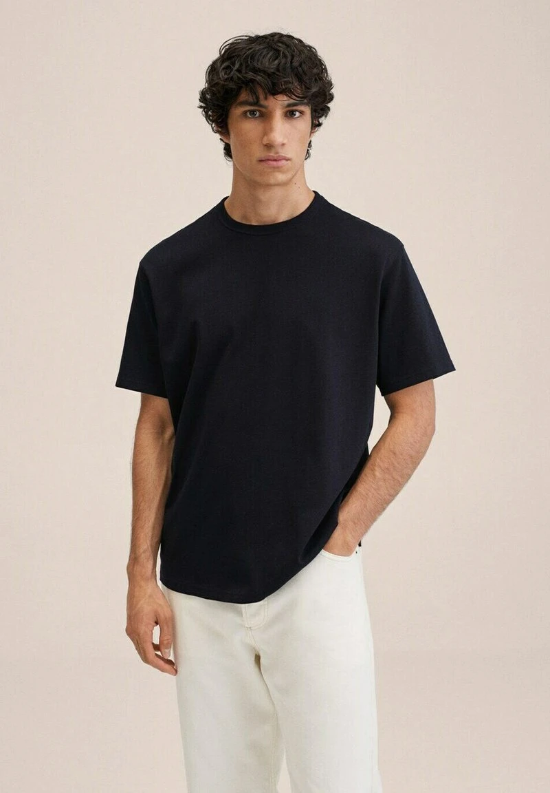 Mango ANOUK - T-Shirt Basic - Dunkles Marineblau | Herren 3 Mango ANOUK - T-Shirt Basic - Dunkles Marineblau | Herren