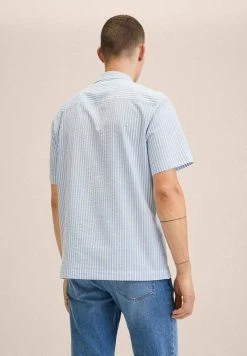 Mango MAR - Hemd - Blauw | Herren -Mango Populaire Boutique 875d4bfbbbc44144b578475558ac8060