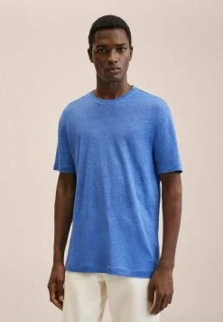 Mango Herren LIMAN - T-Shirt Basic - Blue