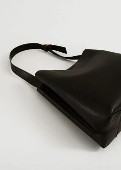 Mango LOGO - Shopping Bag - Noir | Damen -Mango Populaire Boutique 8801a7b0f7e84746ad532f3eacb1e375