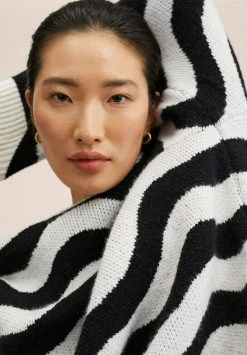 Mango BEHIA - Strickpullover - Zwart | Damen -Mango Populaire Boutique 8808abc31f9a479292506756ecc33406