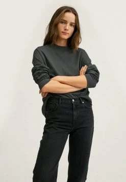 Mango Damen MILENA - Langarmshirt - Antraciet