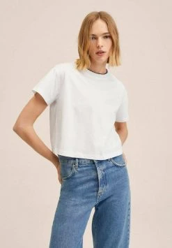 Mango BONIS - T-Shirt Basic - Wit | Damen