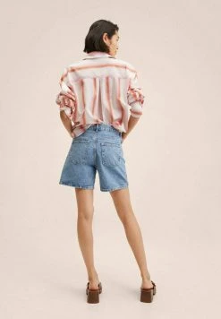Mango ZAIDA - Jeans Shorts - Medium Blue | Damen -Mango Populaire Boutique 88c0ac0261ce4095ae59ce3a17896a2a