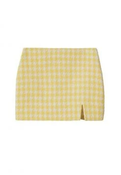 Mango LUCIA - Minirock - Pastellgelb | Damen -Mango Populaire Boutique 88c3fbf35cd046eebb743b15fc0b3cc2