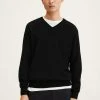 Mango WILLYV - Strickpullover - Schwarz | Herren -Mango Populaire Boutique 88cf5a43db0f4f9986a99a7e1216ac5a