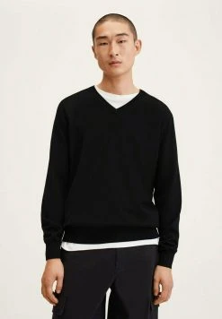 Mango WILLYV - Strickpullover - Schwarz | Herren