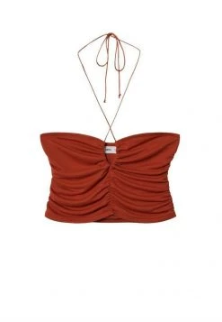 Mango Damen LUCRE - Bluse - Roodbruin -Mango Populaire Boutique 88fcf9e70b6c4fec80e46353f0705ab6