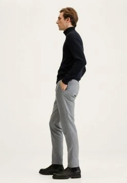 Mango BREST - Stoffhose - Hellgrau Meliert | Herren -Mango Populaire Boutique 896035b649d04035bdcdb798249fb6a1