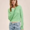 Mango CUADRI - Strickpullover - Groen | Damen