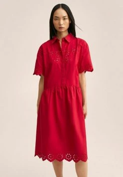 Mango Damen CLOUD-H - Freizeitkleid - Rot