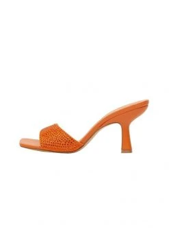 Mango BRILLY - Pantolette Hoch - Orange | Damen