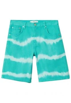 Mango IBIZA - Jeans Shorts - Turquoise | Damen -Mango Populaire Boutique 89a4d94db70a47b8a5c151ebbcfc3140