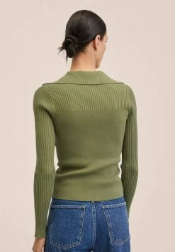 Mango Poloshirt - Kaki | Damen -Mango Populaire Boutique 89c8ec1fb4084b62b25be0338b4b6e4e