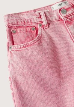 Mango Damen Jeans Slim Fit - Bubblegum Pink -Mango Populaire Boutique 8a4ec28229634baaacbdadf99061661f