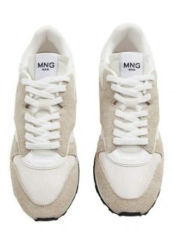 Mango MARATON - Sneaker Low - Ecru | Herren -Mango Populaire Boutique 8a8fd1c19c804acb821910101b1ac73c
