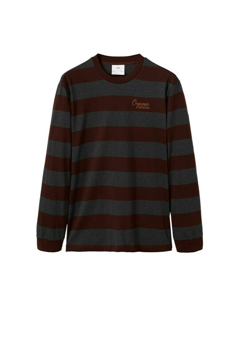 Mango Sweatshirt - Bordeaux, Grey | Herren 8 Mango Sweatshirt - Bordeaux, Grey | Herren – Bild 6