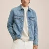 Mango RYAN - Jeansjacke - Mittelblau | Herren -Mango Populaire Boutique 8b18e6d9722e4334a36810aac12a0720