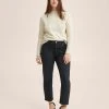 Mango Damen MAR - Jeans Slim Fit - Black Denim -Mango Populaire Boutique 8b488bf9731a4332bf720aecfd07f04d