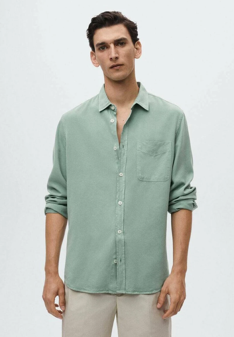 Mango SALAR - Hemd - Vert Pastel | Herren 3 Mango SALAR - Hemd - Vert Pastel | Herren